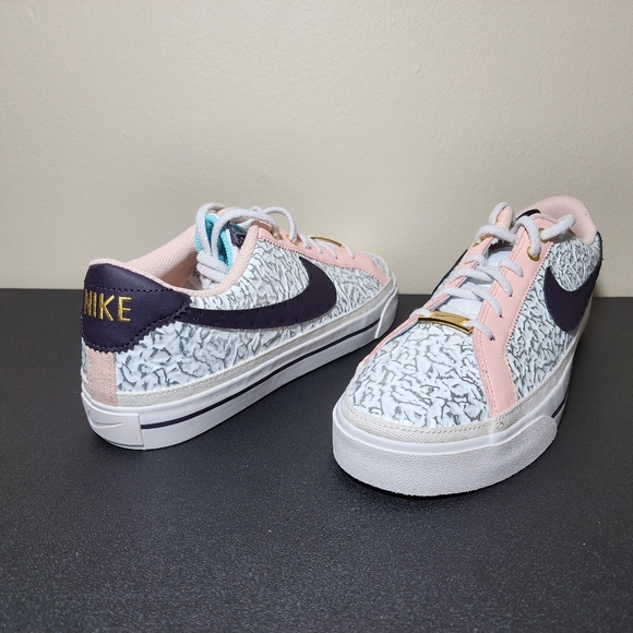 Nike Court Legacy SDC White Pink Serena Williams DJ1454-100 Women's Size 11 - Picture 3 of 11